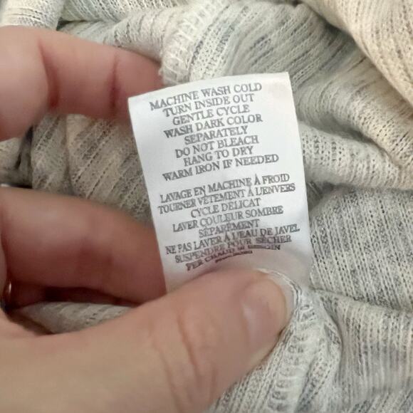 Z Supply Luna Hacci Knit Maxi Tank Dress Small Spotted Animal Print Ribbed Cozy - Picture 8 of 8